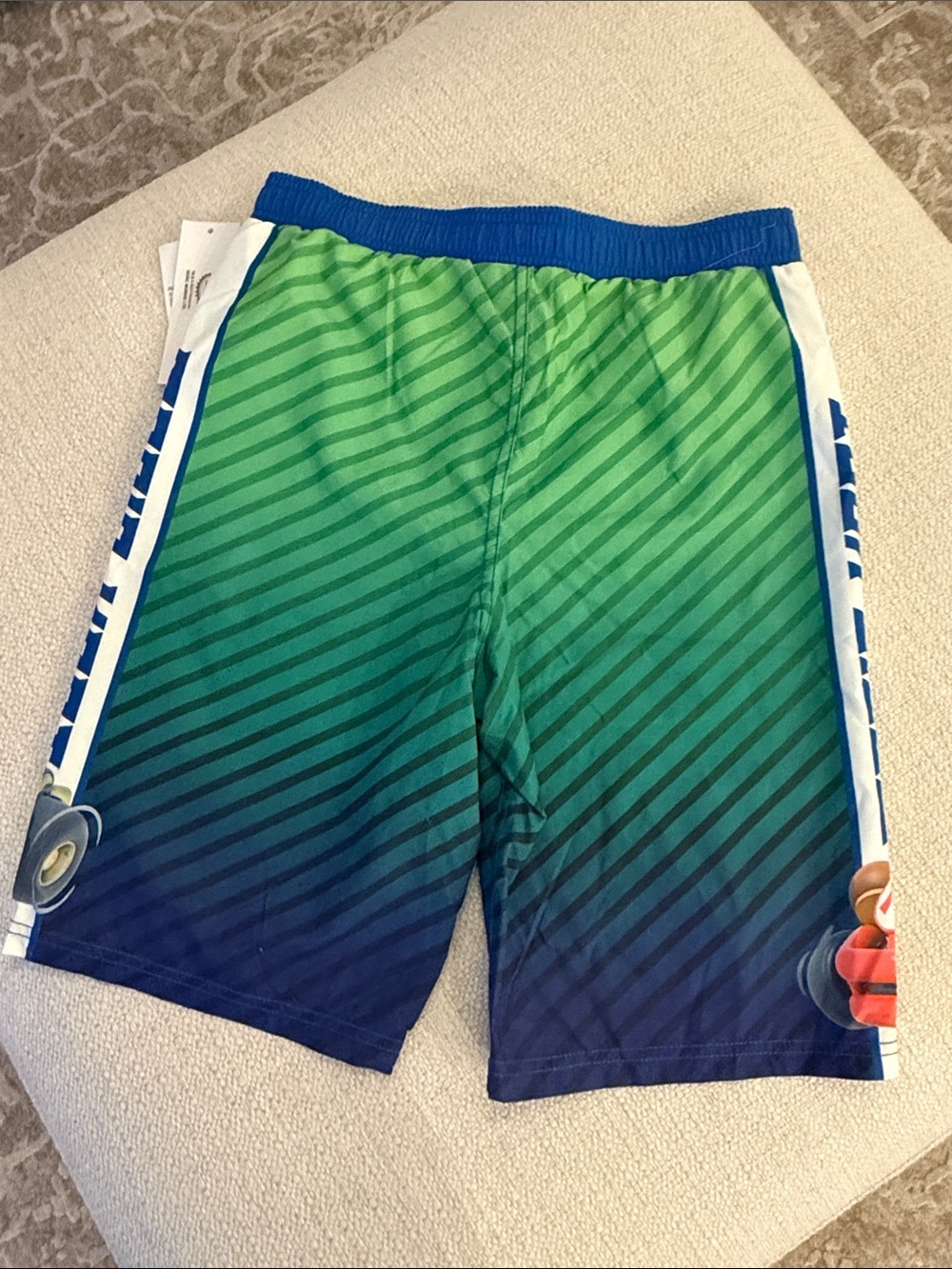 Nintendo Mario Kart Boys Swim Set - Blue/White/Green - Picture 4 of 8